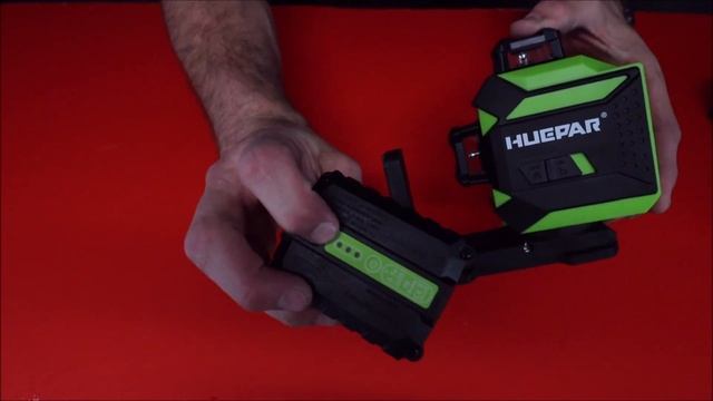 New Huepar Green Beam Laser Level With 10 Hour Run Time! Huepar 703CG Laser Level смотреть онлайн