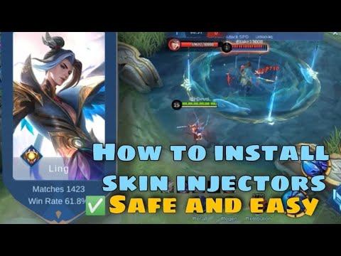 TUTORIAL ON HOW TO INJECT SKIN MLBB SAFE AND EASY USING "SKIN TOOL ML" смотреть онлайн