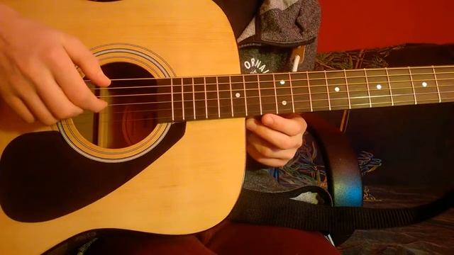 Красивая мелодия на гитаре! Для начинающих РАЗБОР смотреть онлайн