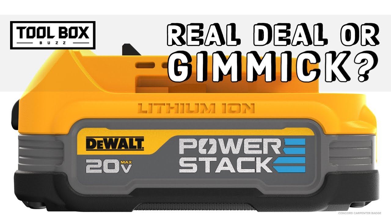 Dewalt PowerStack Batteries смотреть онлайн
