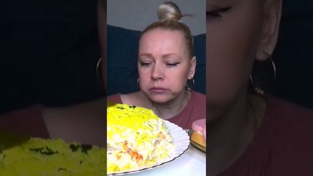 #mukbang мимоза салат смотреть онлайн