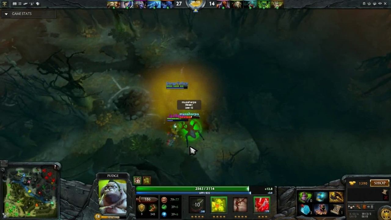 pudge noob or pro? hooks 2019 dota 2 смотреть онлайн