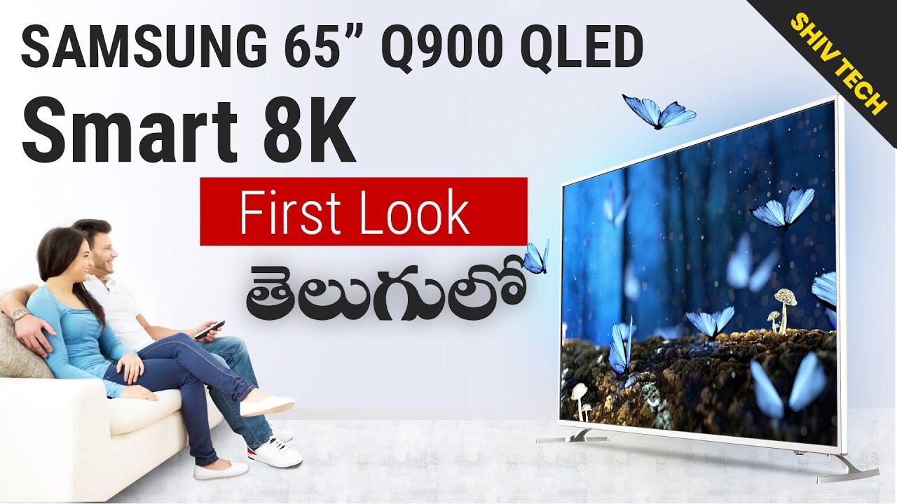 Samsung 65" QLED 8K 2019 TV First Look in Telugu | 33 Million Pixels Look Crazy🔥🔥🔥 смотреть онлайн