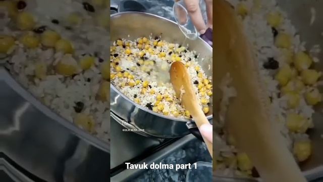 Tavuk dolma nasıl yapılır? part 1 смотреть онлайн