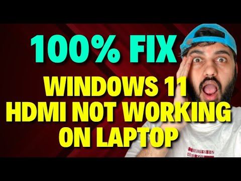 Fix Windows 11 HDMI Not Working on Laptop смотреть онлайн