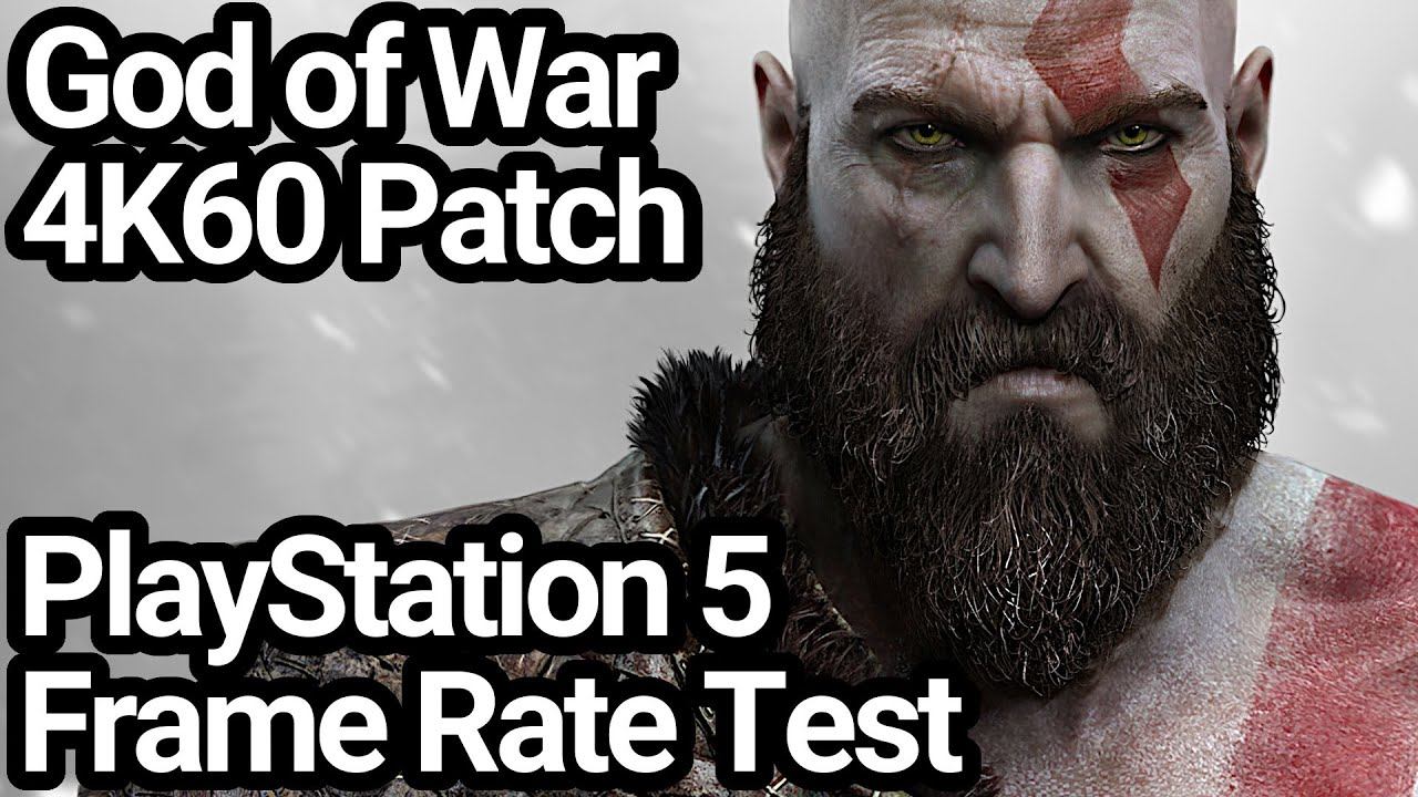 God of War PS5 Frame Rate Test (4K 60fps Patch) смотреть онлайн