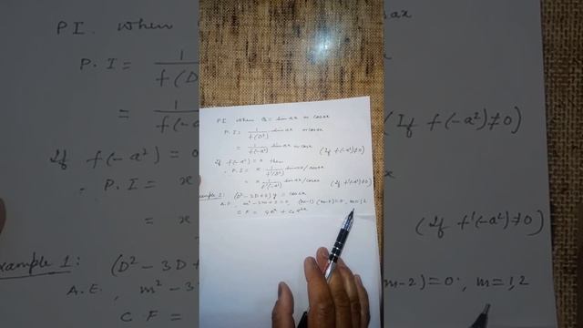 L-9: PARTICULAR INTEGRAL OF sin(ax) OR cos(ax) || APPLIED MATHEMATICS || BY B.M. SAINI смотреть онлайн