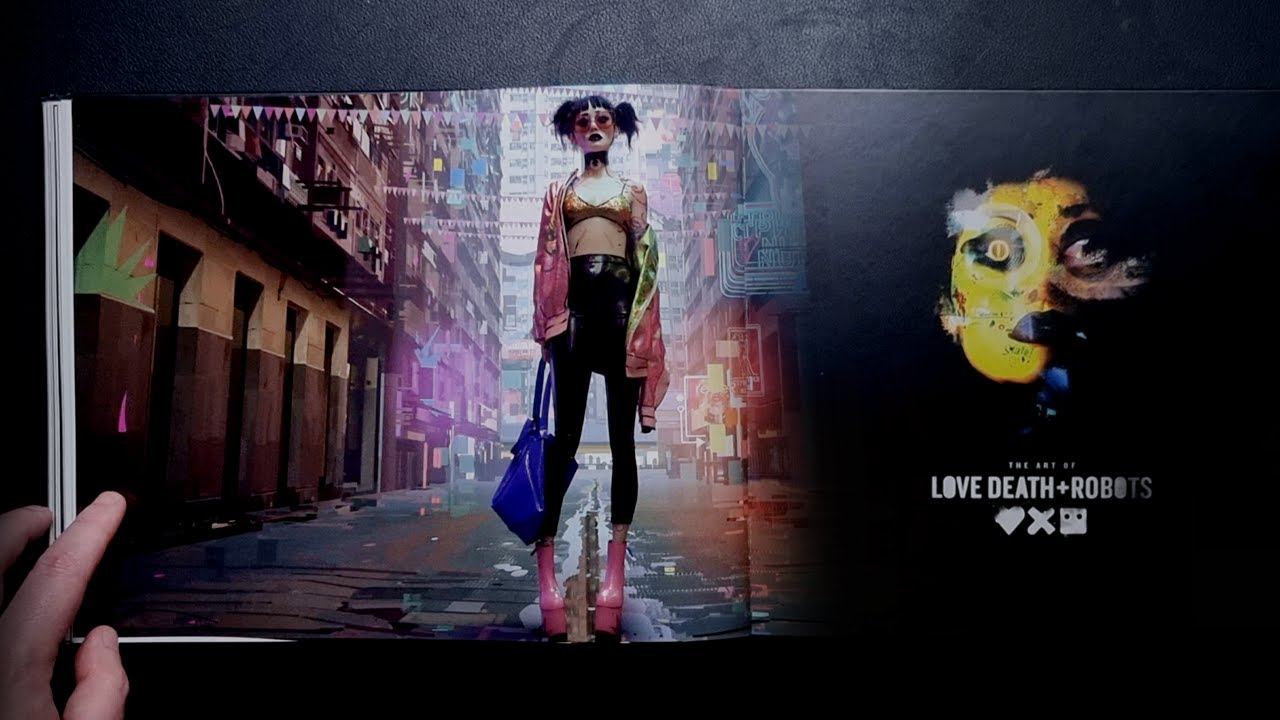 Artbook - The Art Of Love, Death + Robots