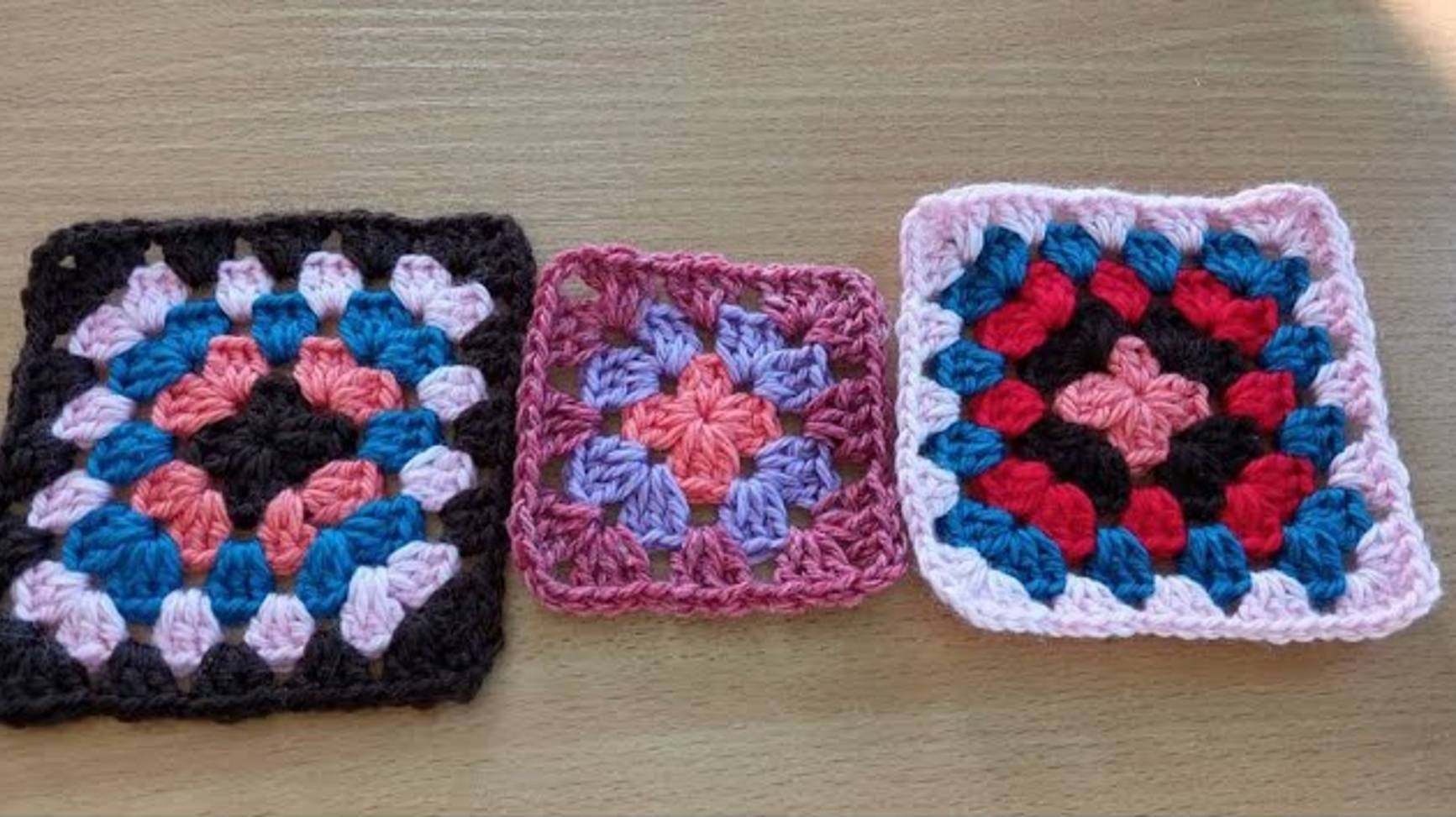 Классический Бабушкин квадрат крючком смотреть онлайн