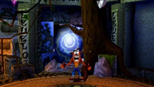 Crash Bandicoot 2 Cortex Strikes Back for the Sony Playstation (Part 1)