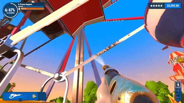 Power Wash Simulator (Switch) - 50 - Clean The Ferris Wheel