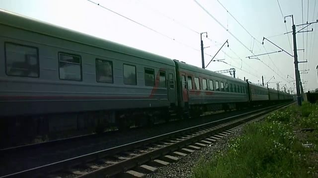 Электровоз ЧС2К-613 с поездом №314Й Пенза — Нижневартовск смотреть онлайн