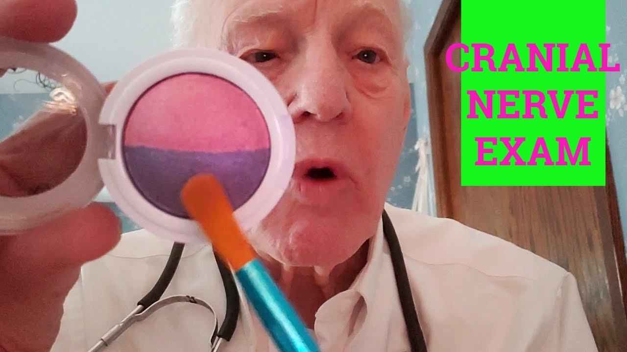 ASMR Makeup: Soothing Cranial Nerve Exam by Grandpa Poe 😴 смотреть онлайн