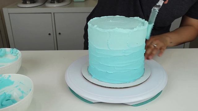 Under The Sea Cake Tutorial | BEGINNER'S CAKE DECORATING смотреть онлайн