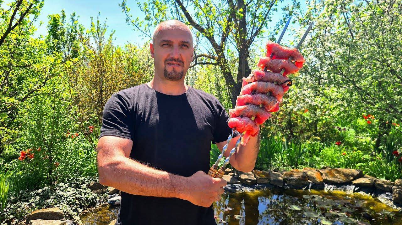 Необычный рецепт Шашлыка от канала Пора Поесть смотреть онлайн