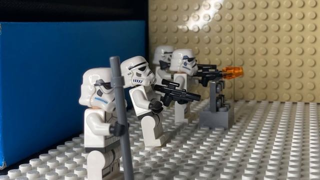 Town Invasion Lego Star Wars Stop Motion смотреть онлайн