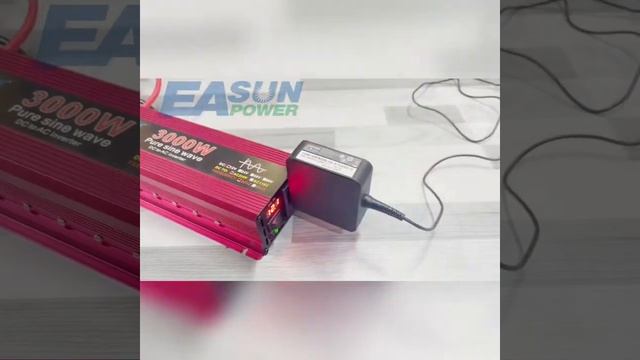 12V To 220V 3000W 2200W DC To AC Voltage Converter Solar Inverter Pure Sine Wave Inverter смотреть онлайн