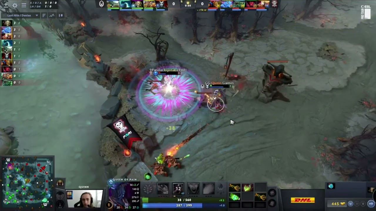Kiyotaka outplayed Quinn in mid 9Pandas vs Gaiman Gladiators Dota 2 DREAMLEAGUE смотреть онлайн