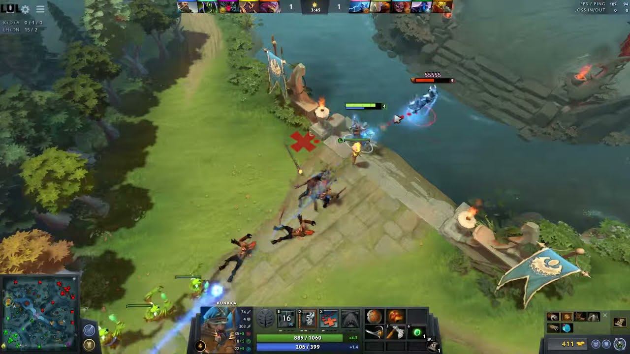 Twitch Attackerdota classic attacker kunkka - Dota 2 смотреть онлайн