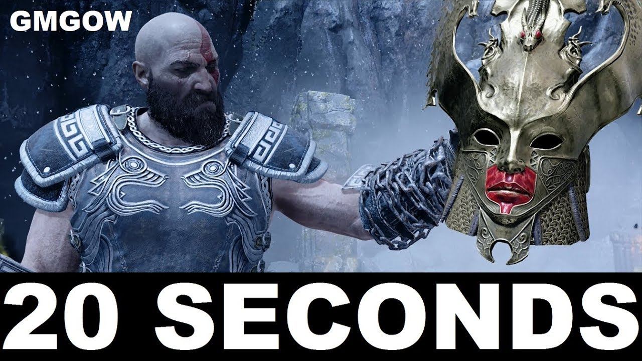 God Of War (PS4) - Valkyrie Queen Sigrun - 20 SECONDS KILL [GIVE ME GOD OF WAR, NEW GAME PLUS] смотреть онлайн