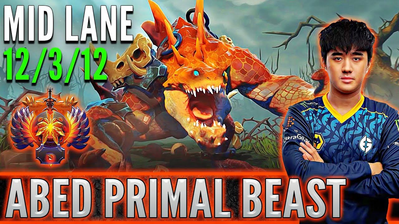 Abed [ Primal Beast ] Mid Lane Pro Gameplay [ Patch 7.32c ] Dota 2 Full Game смотреть онлайн