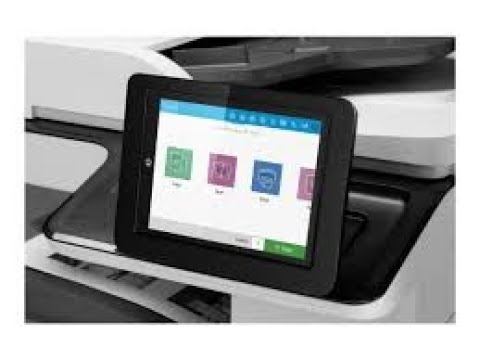SETTING SCAN NETWORK ON HP E72535 смотреть онлайн