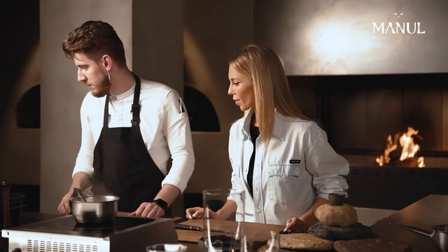 Готовим с шеф-поваром ресторана MANUL. Чавыча с кедровой кашей // Лаборатория вкуса Юли Емельяновой