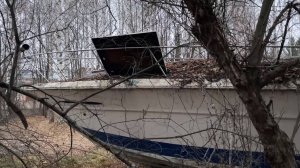 Заброшенная яхта. Нашел много меди