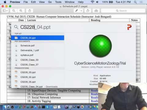 Human Computer Interaction Class, Lecture 03 of 27 смотреть онлайн