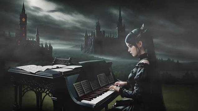 ✨ Gothic Serenity Meditative Piano Music In A Mystical Atmosphere ✨