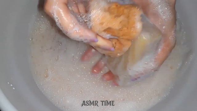 ASMR Soap Lathering /АСМР Мыление /Хозяйственное Мыло смотреть онлайн