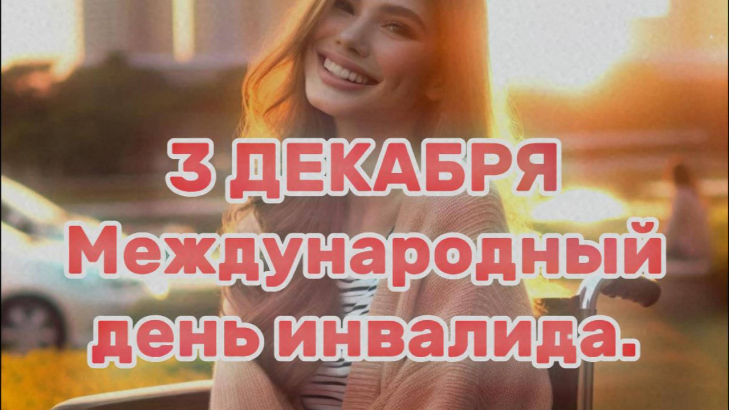 Всемирный день инвалида