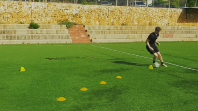 Индивидуальная тренировка ловкости и улучшение показателей дриблинга. смотреть онлайн