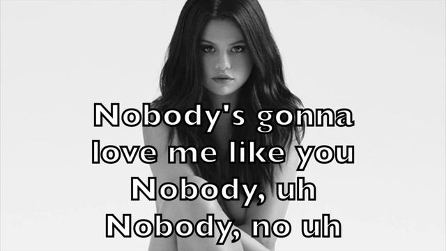 Selena Gomez - Nobody Karaoke Acoustic Guitar Instrumental Cover Backing Track + Lyrics смотреть онлайн