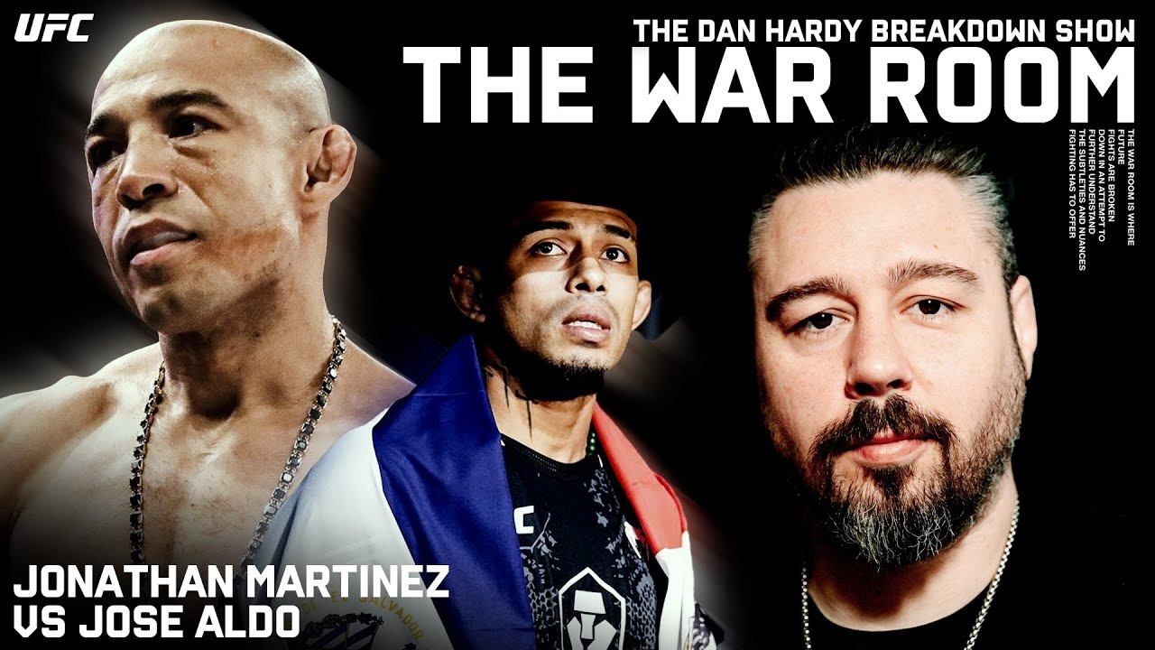 Jonathan Martinez vs Jose Aldo | Dan Hardy Breakdown, The War Room Episode #309 смотреть онлайн