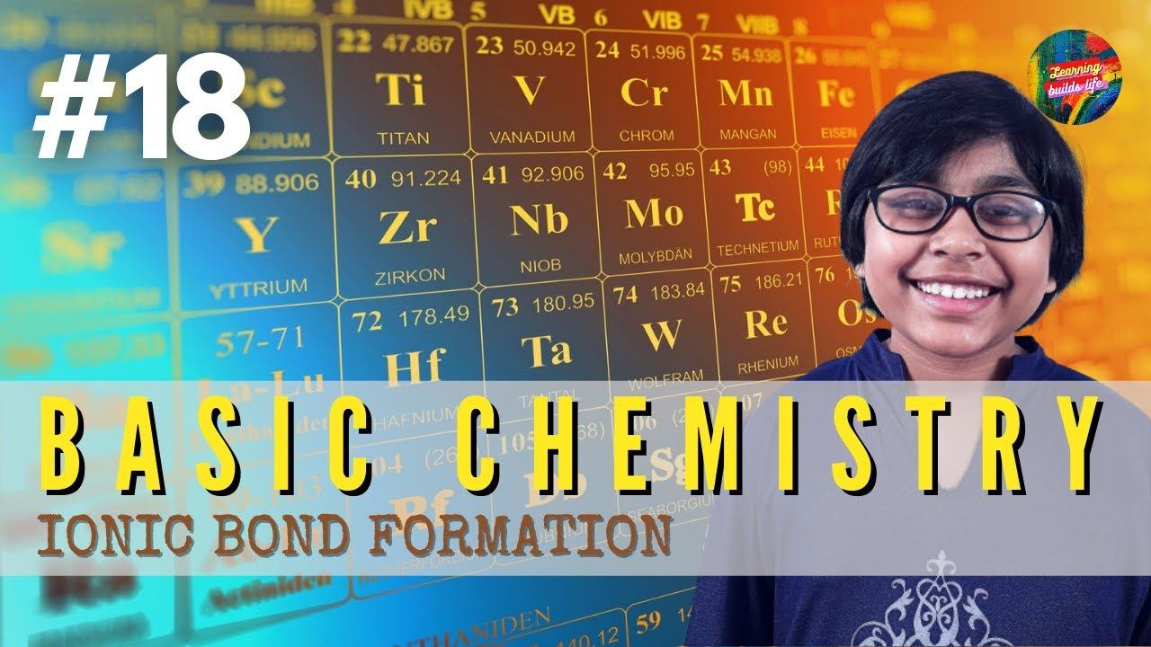 Ep18 - Ionic bond formation, with bivalent nonmetals, Electrovalent bond, Cation & Anion, Chemistr смотреть онлайн