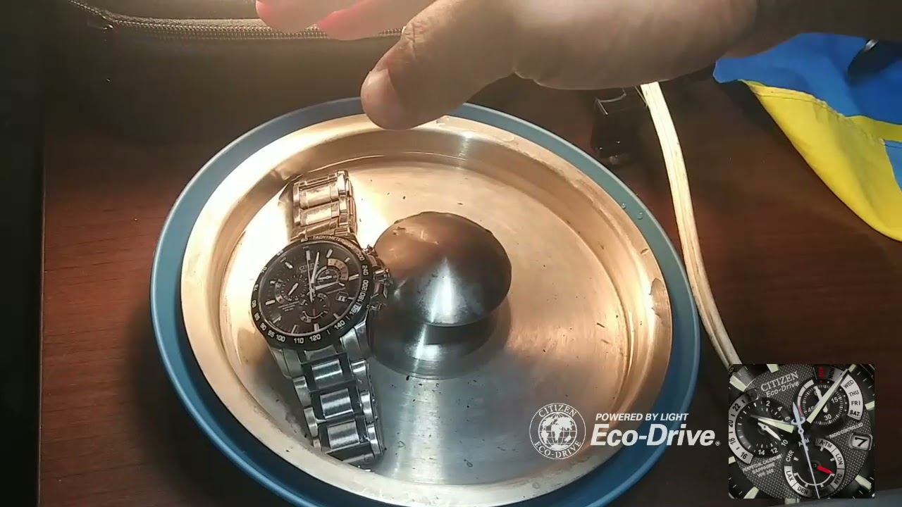 I haven't worn my EcoDrive Citizen watch in 8 months so I had to charge it like this in order to se смотреть онлайн