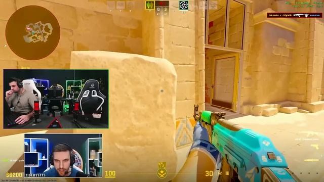 ИНК МЕЙТА ЗАБАНИЛИ НА ТВИЧЕ! + 1/8 ИГРА В PLAY OFF ESEA! (CS 2) #inkmate #leha2077 #zibert1715