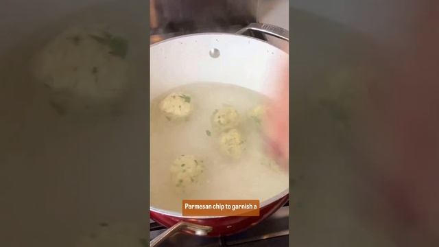 Roasted Tomato Soup with Ricotta Parmesan Matzo Balls #jewishholiday #cooking #soup #matzo смотреть онлайн