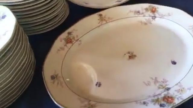 Theodora Haviland Limoges francia étkészlet 92 db-os, antik смотреть онлайн