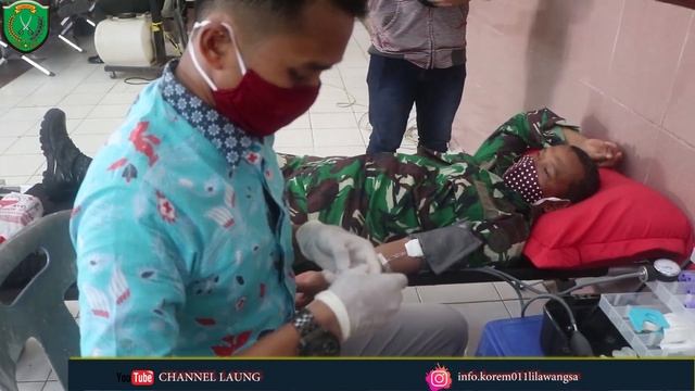Selain DBD, Tifus, Stok Darah Pasien Covid 19 Menipis - TNI Donor Darah di Korem 011 Lilawangsa смотреть онлайн
