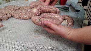 Мюнхенские колбаски .По домашнему..
