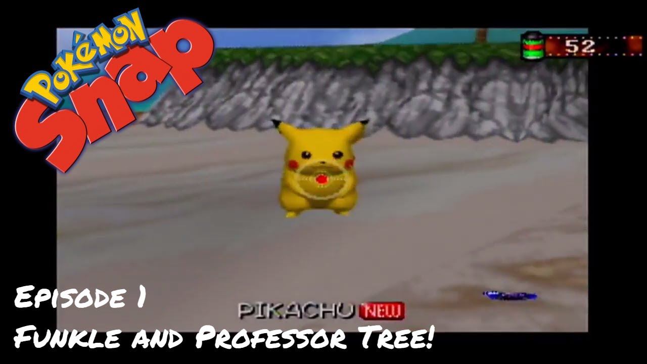 Pokemon Snap Let's Play Episode 1 - Funkle and Professor Tree! смотреть онлайн