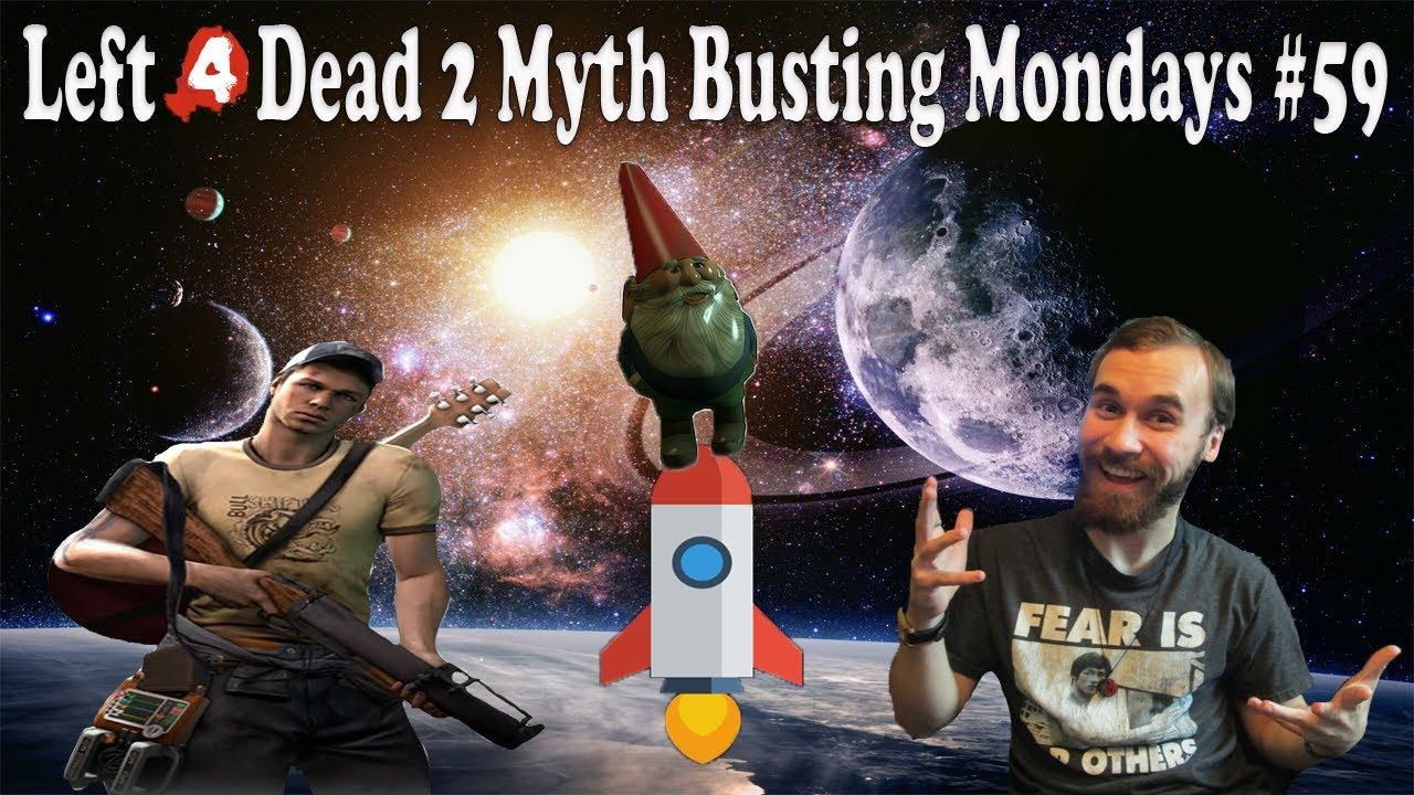 Can You Launch Gnome Chompski Into Outer Space?! (Left 4 Dead 2 Myth Busting Mondays #59) смотреть онлайн