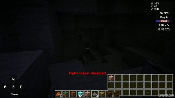 FULLBRIGHT Mod in Minecraft 1.21.1 - how to use Gamma Night Vision 1.21.x FABRIC (2024)