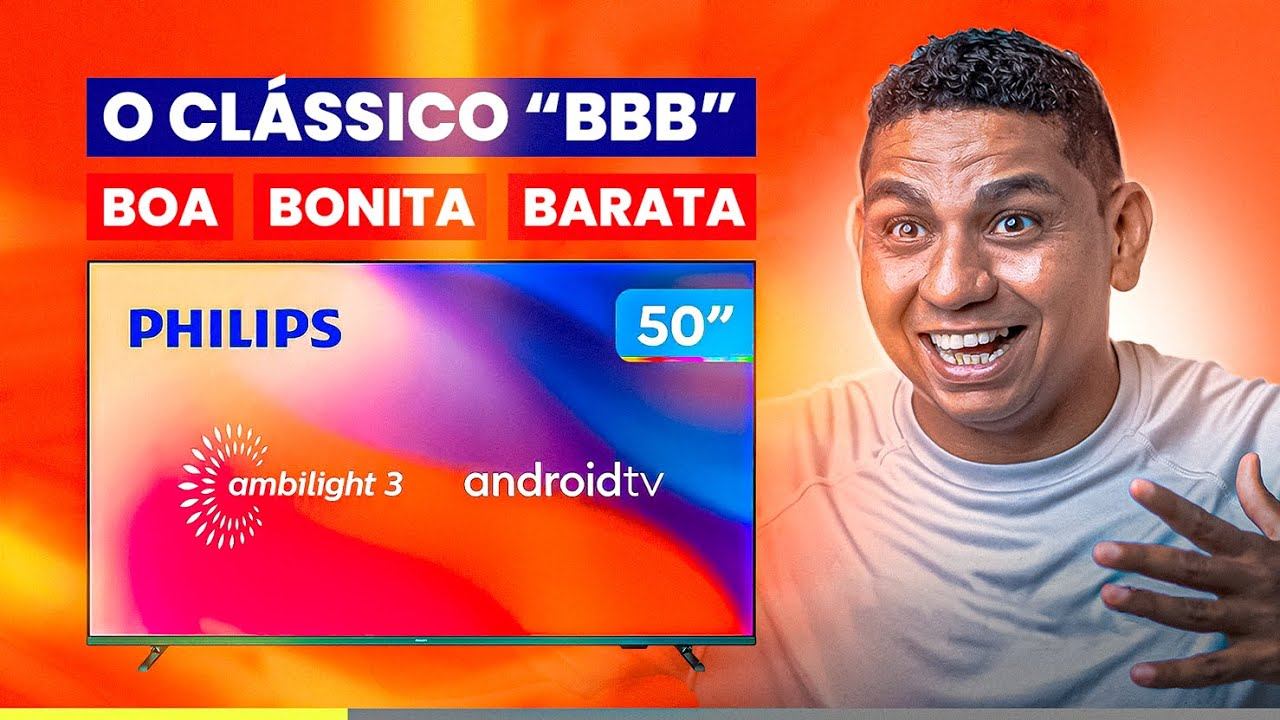 ESSA TV PHILIPS PUG7907 ELA SIM É UM CUSTO BENEFICIO DE VERDADE смотреть онлайн