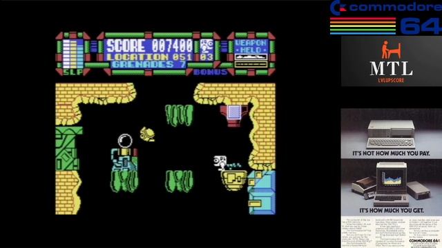 Scumball [Commodore 64] смотреть онлайн