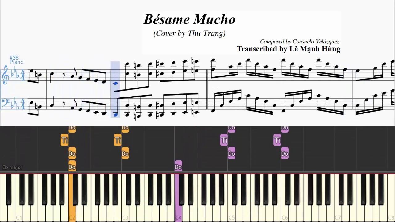 BESAME MUCHO | Cover by Thu Trang | Gabhung Music Arrangement смотреть онлайн