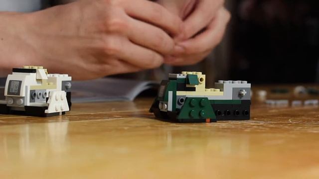LEGO Star Wars: Rebels 75090 Ezra's Speeder Bike - QB Extra LEGO Build ASMR no voice смотреть онлайн