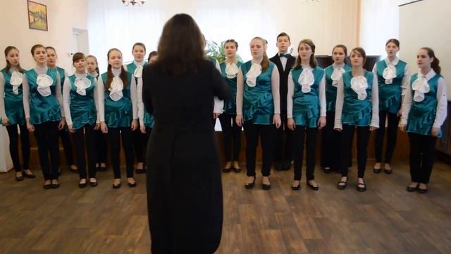 Хор старших класів "Промінці" Українська народна пісня в обр О Яковчука 'Веснянка' смотреть онлайн